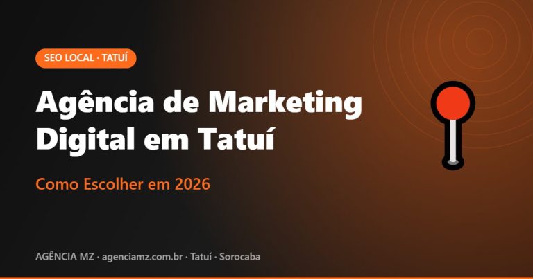 Agência de Marketing Digital em Tatuí - Como Escolher em 2026 | Agência MZ