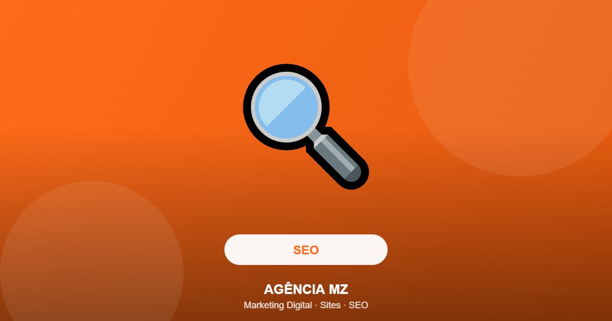 SEO - Agência MZ